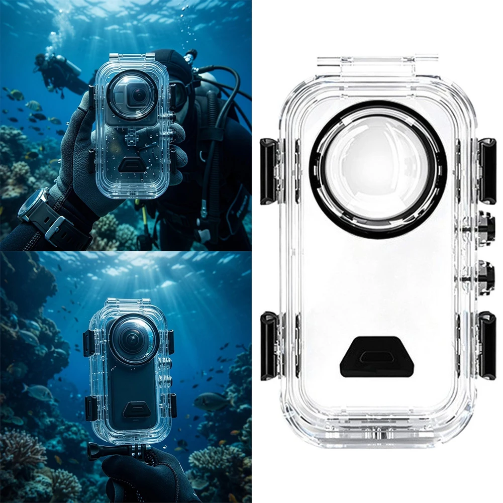 Underwater Camera - Boîtier étanche pour plongée sous-marine 60M