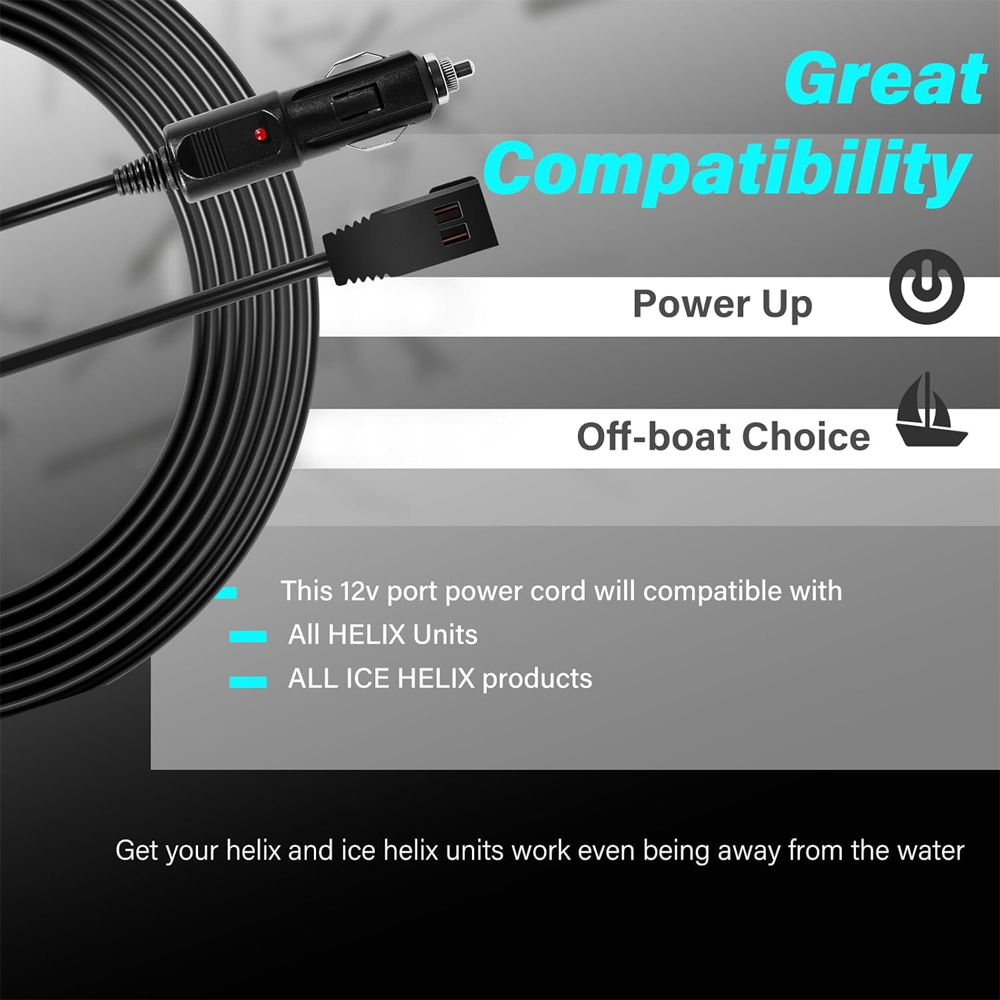 Câble d'alimentation 12V DC 72 - Fish Finder Charger avis et prix