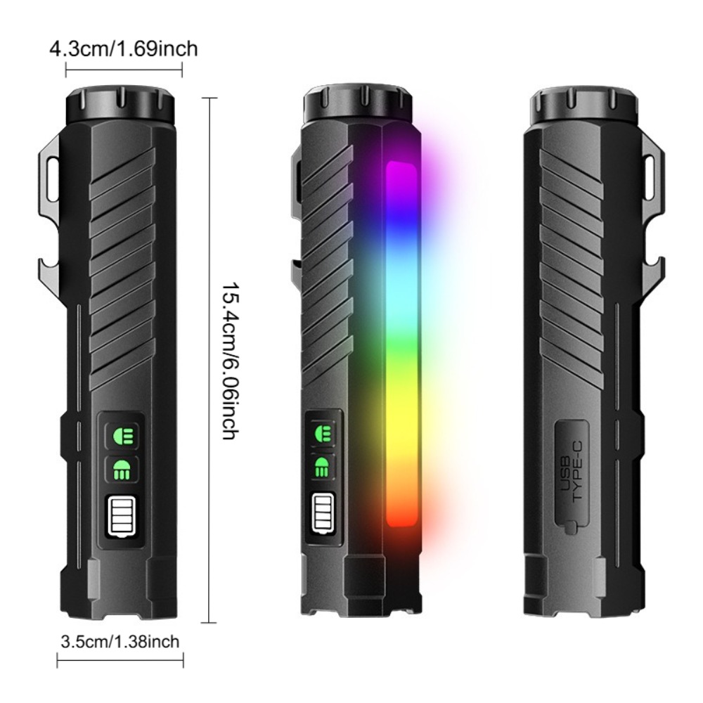 Lampe torche tactique recharge - Fishing Light avis et prix
