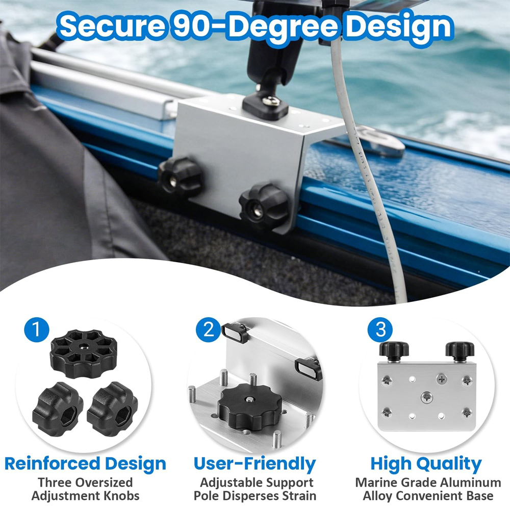 Lot de 2 90 °   Supports de fi - Fish Finder Mount avis et prix