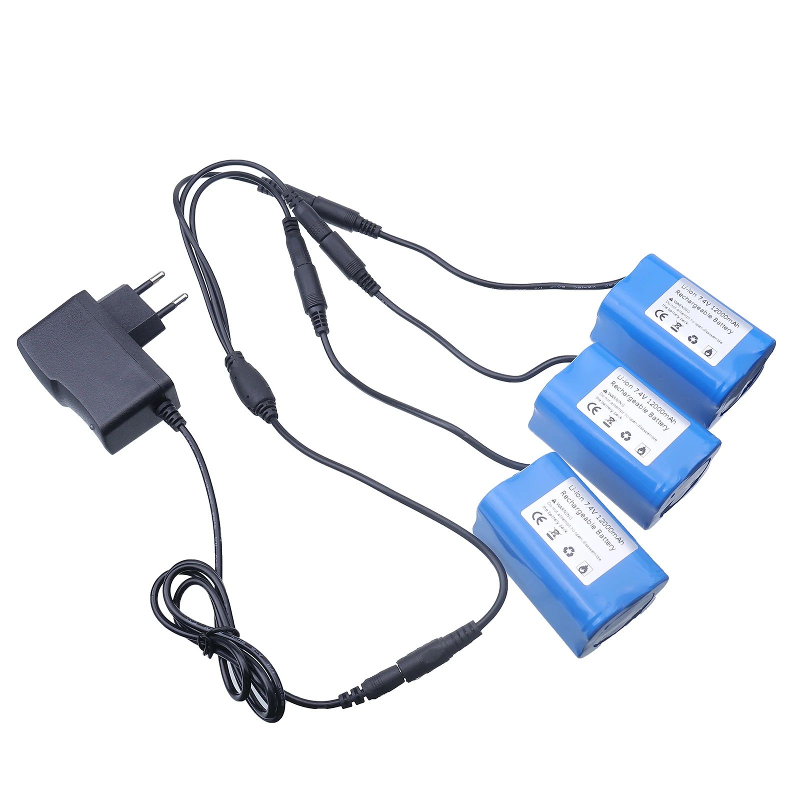 Batterie 7.4V 12000mAh avec ch - Fish Finder Charger avis et prix